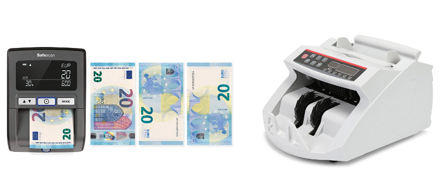 Detector de billetes falsos Detectalia D7X para euros y 5 divisas más  Estado Nuevo